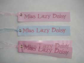 Miss Lazy Daisy Labels